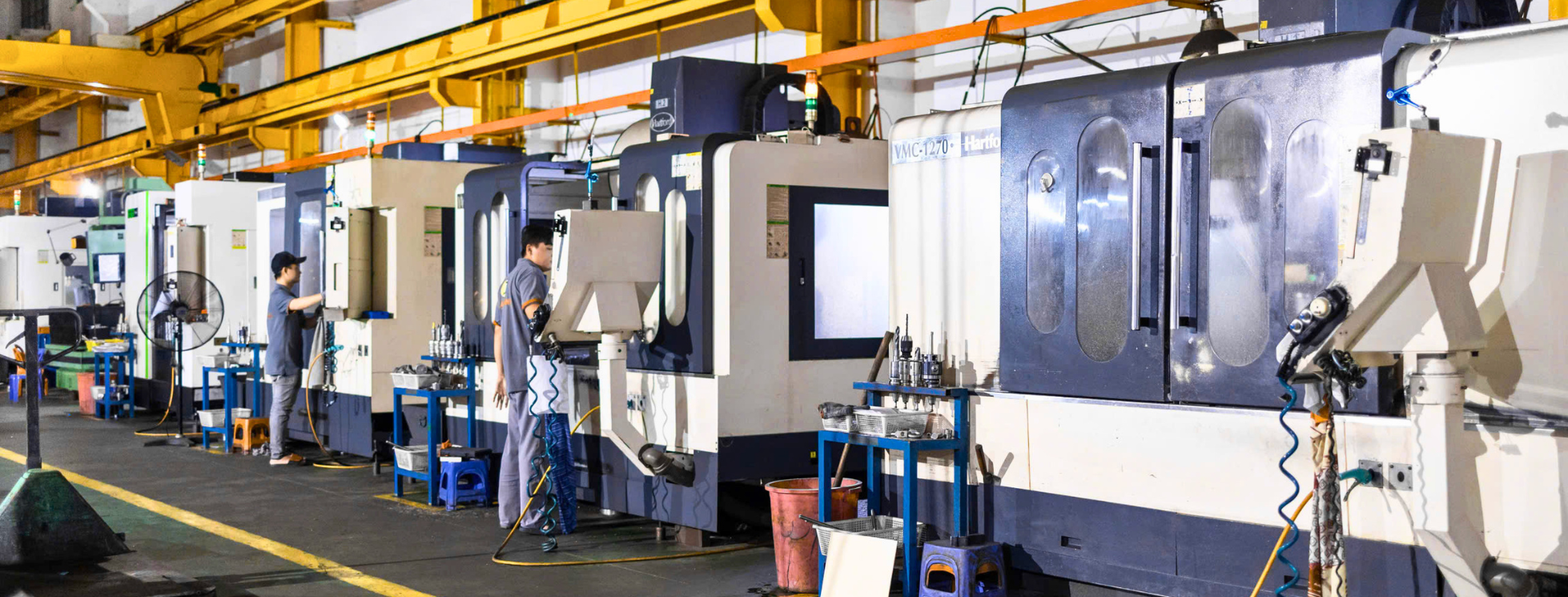 Gia công khuôn tại xưởng, bảo hành nhiều năm